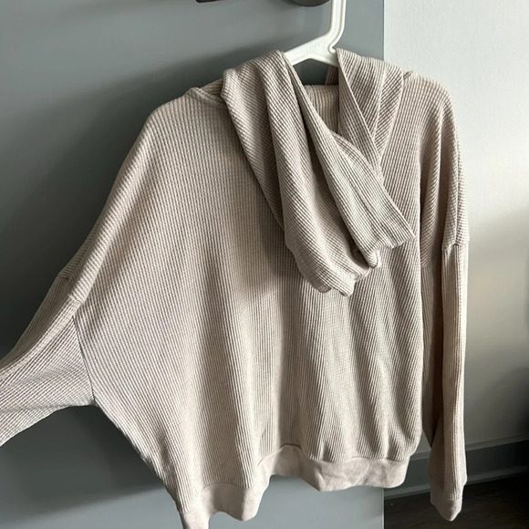 Waffle  knit zip up - Picture 2 of 3